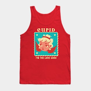 Cupid I'm The Love Guru Valentine's Day Tank Top